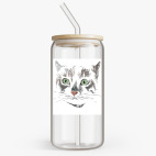 Банка с бамбуковой крышкой