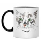 Серьезный кот