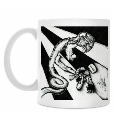 Кружка с принтом Ошибка