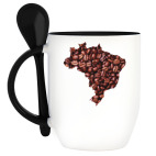 Кружка с ложкой