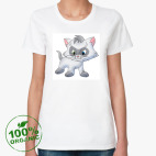 Женская футболка органик