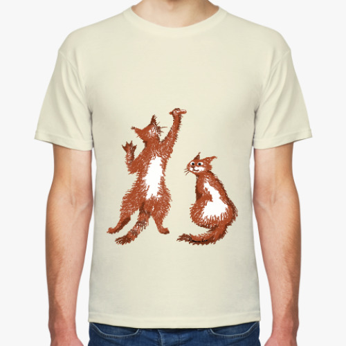 Футболка с принтом Напишите здесь свой текст