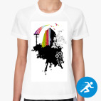 Женская спортивная футболка