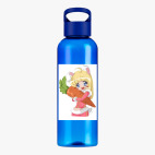 Прозрачная спортивная бутылка