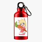 Металлическая бутылка 400 мл UV-DTF