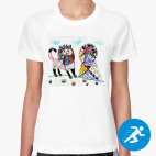 Женская спортивная футболка