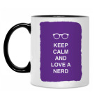 Кружка двухцветная