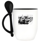 Кружка с ложкой