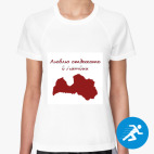 Женская спортивная футболка