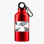 Металлическая бутылка 400 мл UV-DTF