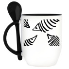 Кружка с ложкой