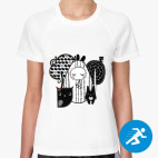 Женская спортивная футболка