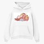 Толстовка худи оверсайз