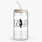 Банка с бамбуковой крышкой