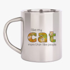 Кружка металлическая