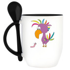 Кружка с ложкой