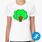 Женская спортивная футболка