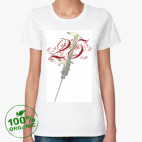 Женская футболка органик