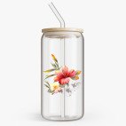 Банка с бамбуковой крышкой