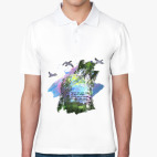 Птицы. Небо. Полет. Свобода. Простор. Березы.