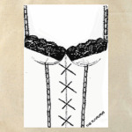 Холщовая сумка Корсет