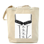 Холщовая сумка Корсет