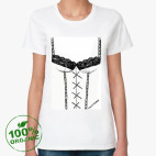 Женская футболка органик