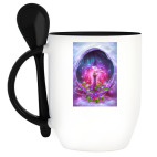 Кружка с ложкой