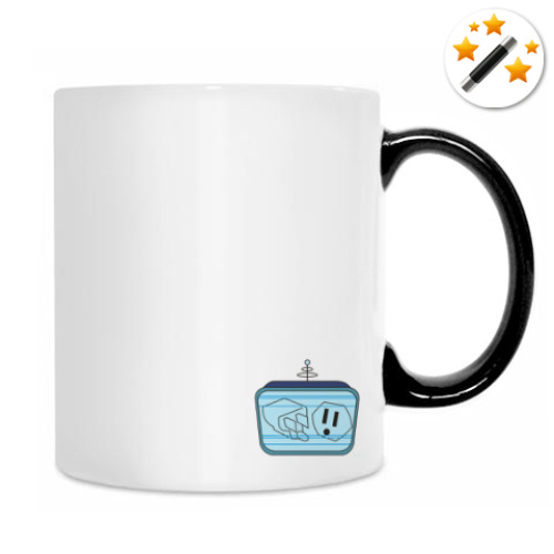 Кружка-хамелеон с принтом  UFO / НЛО