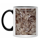 Кружка двухцветная