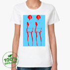 Женская футболка органик