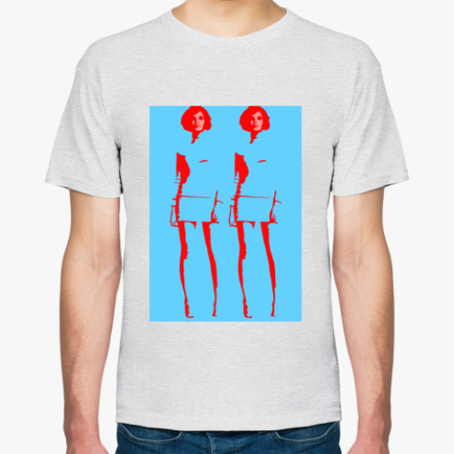 Футболка с принтом Pop girl