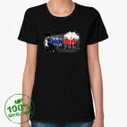 Женская футболка органик