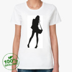 Женская футболка органик