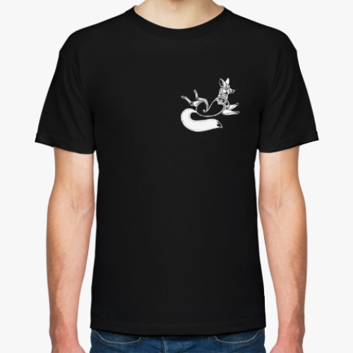 Футболка с принтом Скифский лис