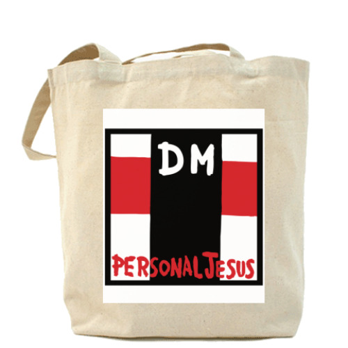 Сумка шоппер с принтом Personal Jesus