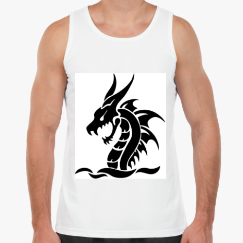Майка с принтом Дракон