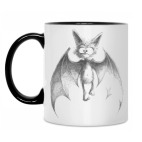 Кружка двухцветная