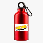 Металлическая бутылка 400 мл UV-DTF