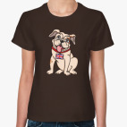 Веселый бульдог