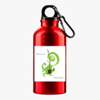 Металлическая бутылка 400 мл UV-DTF