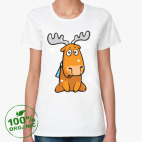 Женская футболка органик