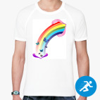 Мужская спортивная футболка