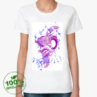 Женская футболка органик