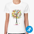 Женская спортивная футболка