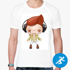 Мужская спортивная футболка