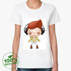 Женская футболка органик