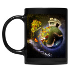 Кружка цветная UV-DTF