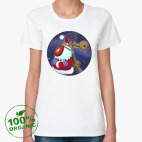 Женская футболка органик