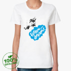 Женская футболка органик